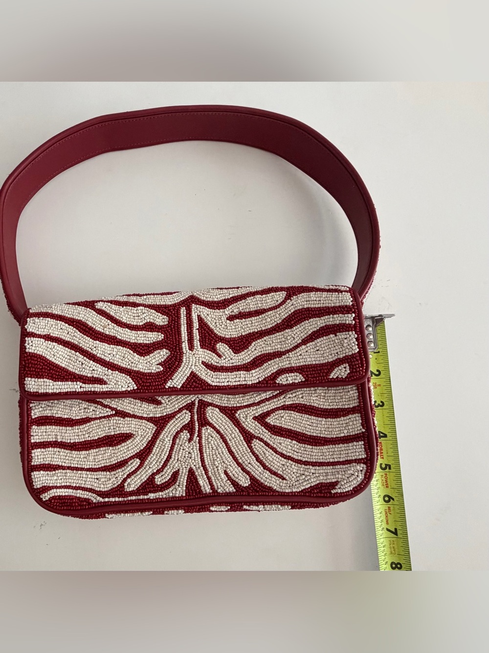 STAUD TOMMY BEADED SHOULDER BAG - Picture 9 of 15